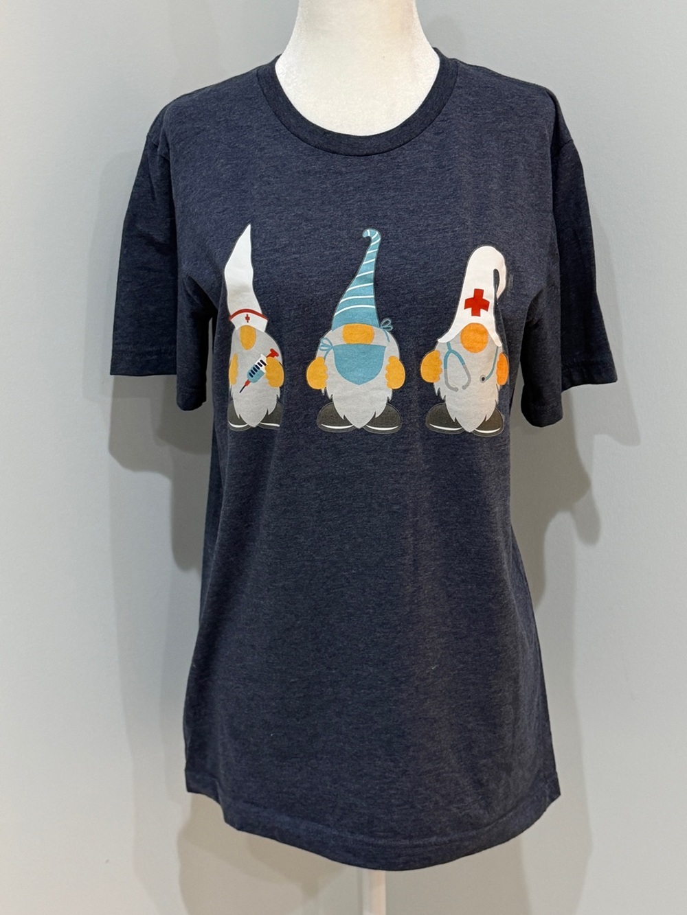 Women’s Nurse Gnome Tshirt